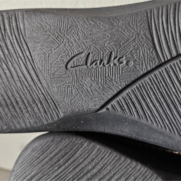 CLARKS CLOUD STEPPERS SILLIAN STORK WOMEN'S LOAFER WALKING SHOE BROWN SIZE 8M - Picture 9 of 9